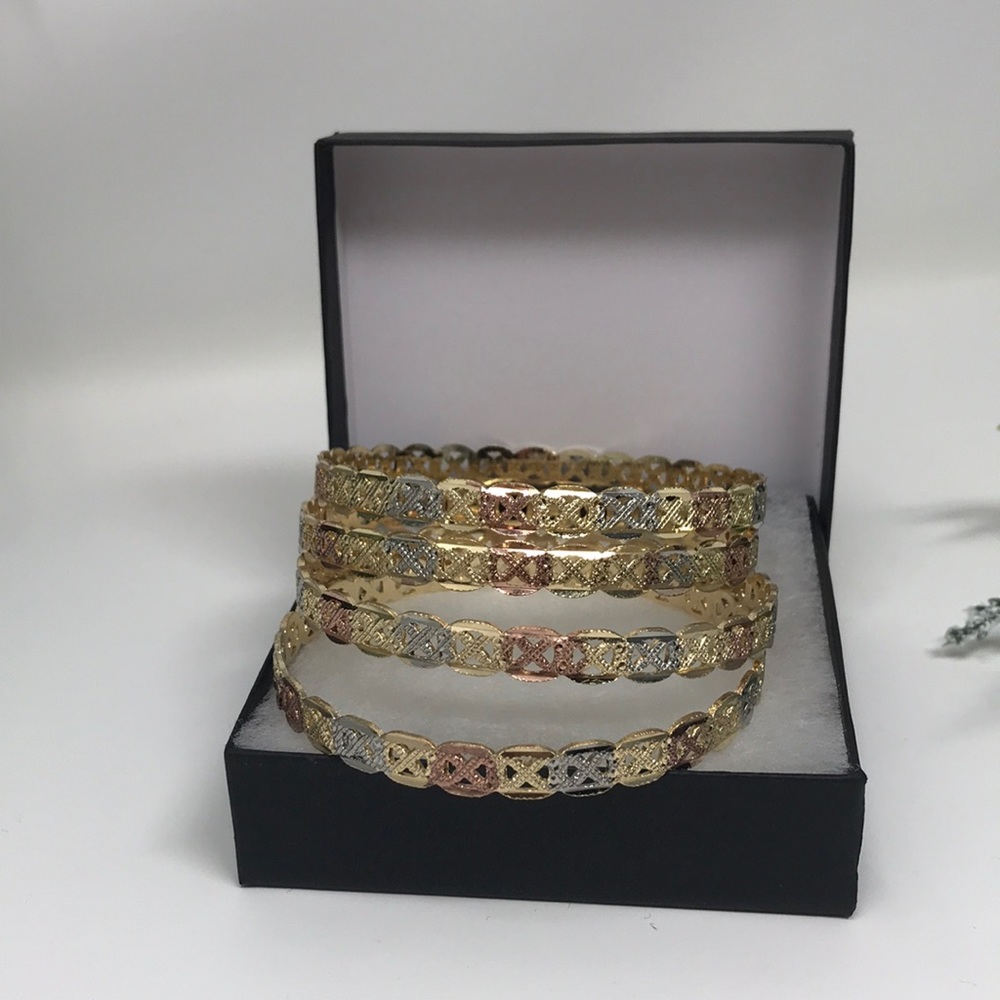 Bangle Bracelets Set